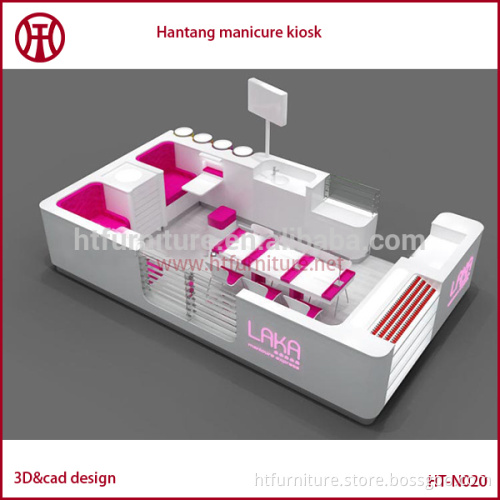 China mall fashionable nail bar display for sale